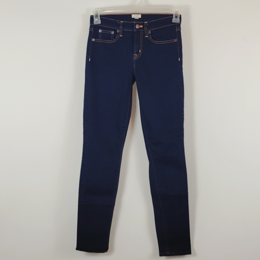 J.Crew Stretch Blue Jeans Size 25 - Picture 3 of 6